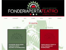 Tablet Screenshot of fonderiaperta.com